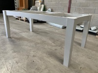 APPROX. 6x4 WOODEN TABLE BASE - 3