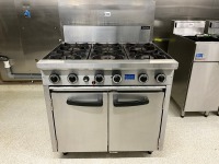 COBRA 6 BURNER GAS OVEN (LPG)