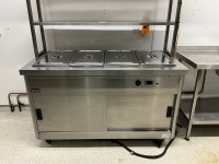 LINCAT BAIN MARIE TOP HOT CUPBOARD WITH DOUBLE GANTRY (3 PHASE) - 2
