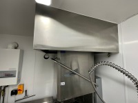 ELECTROLUX NHT8G COMMERCIAL PASS THROUGH DISHWASHER WITH CANOPY & 1140mm FEEDER BENCH - 8