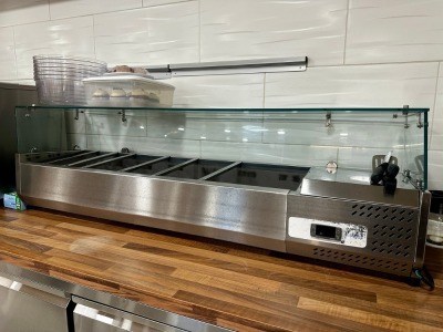 COUNTERTOP SALADETTE REFRIGERATED DISPLAY