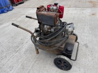 INISHOWEN HYDRACUT 270F HYDRAULIC STONE GULLOTINE & POWER PACK - 14