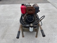 INISHOWEN HYDRACUT 270F HYDRAULIC STONE GULLOTINE & POWER PACK - 17