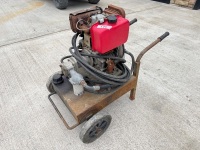 INISHOWEN HYDRACUT 270F HYDRAULIC STONE GULLOTINE & POWER PACK - 18