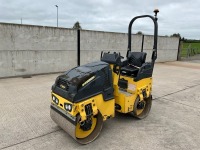BOMAG BW90AD DIESEL RIDE ON DOUBLE DRUM ROLLER