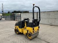 BOMAG BW90AD DIESEL RIDE ON DOUBLE DRUM ROLLER - 3