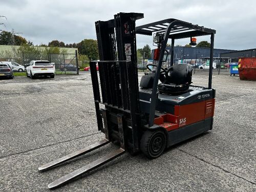 TOYOTA 7FBEF18 1.8 TON ELECTRIC FORKLIFT