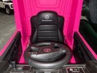 MERCEDES-BENZ ACTROS 'PINK CHAMPION' BATTERY OPERATED RIDE-ON TRUCK, PARENT REMOTE & CHARGER - 6