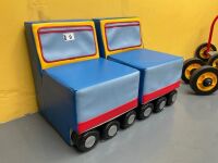2No. UNUSED KIT FOR KIDS TRAIN SINGLE SEATS - 2