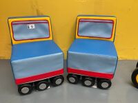 2No. UNUSED KIT FOR KIDS TRAIN SINGLE SEATS - 4