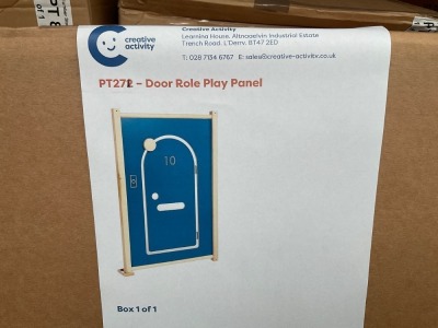 UNUSED MILLHOUSE NO.10 DOOR ROLE PLAY PANEL PRODUCT CODE: PT271 FLATPACKED