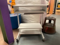 MOBILE COMPUTER DESK/ WORKSTATION - 3