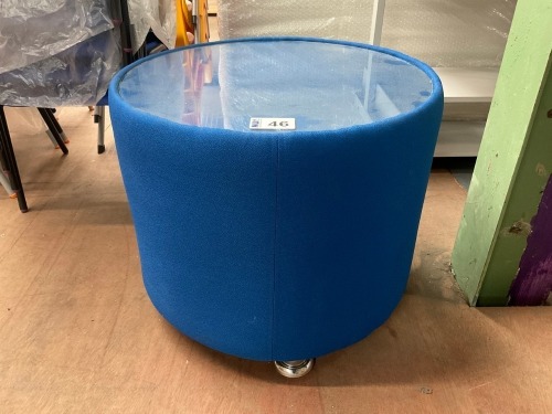 520mm WOODEN TOP COFFEE TABLE