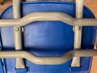APPROX. 8No. UNUSED METALLIFORM SIZE MARK 1&2 BLUE CLASSROOM CHAIRS - 4