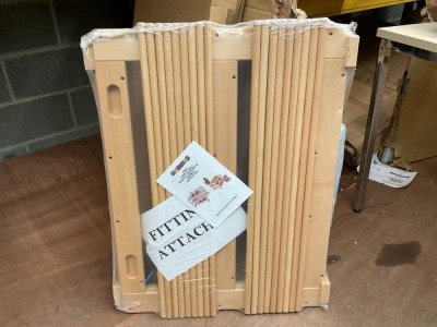 UNUSED KEBRICO DOUBLE CLASSROOM TIDY FLATPACKED