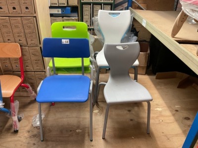 APPROX. 6No. ASSORTED CLASSROOM CHAIRS