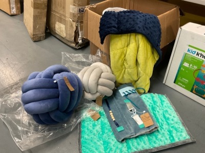SHELF CONTENTS OF UNUSED EDUCATIONAL SUPPLIES