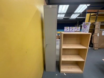 BISLEY UPRIGHT SINGLE LOCKER