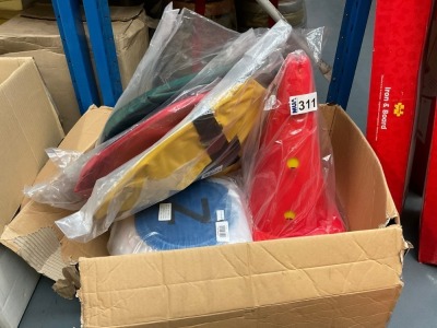 QUANTITY OF ASSORTED UNUSED OUTDOOR PLAY GAMES & ACTIVITIES