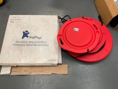 4No. UNUSED WEPLAY ASSORTED BALANCE BOARDS