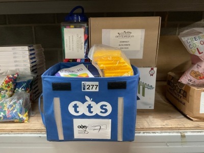 QUANTITY OF ASSORTED UNUSED EDUCATIONAL SUPPLIES