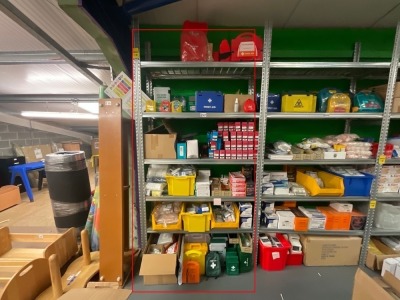 LARGE QTY OF UNUSED FIRST AID SUPPLIES