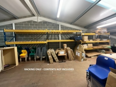 APPROX. 3No. BAYS OF PALLET RACKING