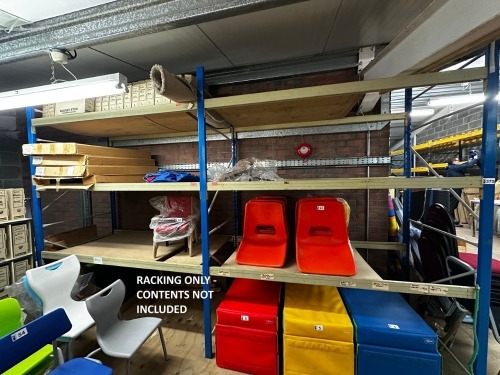 APPROX. 2No. BAYS OF PALLET RACKING