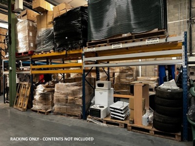 APPROX. 3No. BAYS OF PALLET RACKING