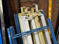 LARGE QUANTITY OF ASSORTED METAL SHELVING - 4
