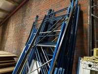LARGE QUANTITY OF ASSORTED METAL SHELVING - 5