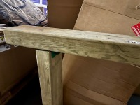 WOODEN OUTDOOR BENCH - 2