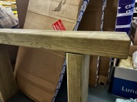 WOODEN OUTDOOR BENCH - 3