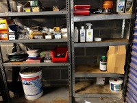 2No. TIERED METAL SHELVING UNITS & CONTENTS - 3