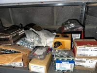2No. TIERED METAL SHELVING UNITS & CONTENTS - 4