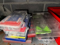 2No. TIERED METAL SHELVING UNITS & CONTENTS - 6
