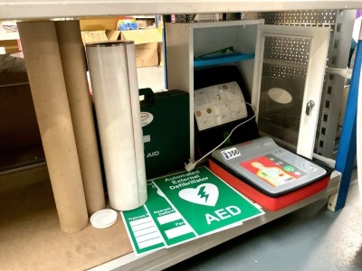 UNUSED TELEFUNKEN DEFIBRILATOR STATION KIT