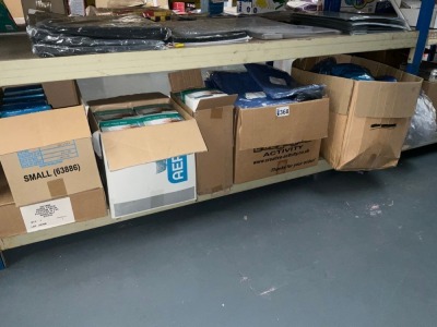 LARGE QTY OF UNUSED FIRST AID & PPE SUPPLIES