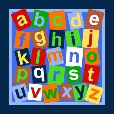 UNUSED HOUSE OF KIDS LOWERCASE LETTERS MAT 200x200cm