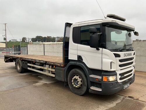 SCANIA P250 18 TON 4X2 CHEESE WEDGE PLANT LORRY