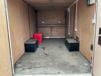 BOSS CABINS APPROX 15FT8" X 7FT6" SINGLE AXLE FAST TOW OPEN PLAN CONTAINER - 13