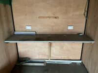 BOSS CABINS APPROX 15FT8" X 7FT6" SINGLE AXLE FAST TOW OPEN PLAN CONTAINER - 19
