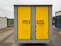 GROUNDHOG APPROX. 12FT X 7FT6" SINGLE AXLE TOWABLE WELFARE UNIT - 6