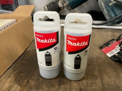 2No. UNUSED MAKITA CHUCKS