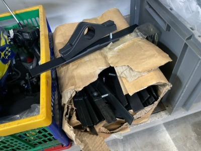 BOX TO INC. UNUSED PLASTIC MUDGUARD BRACKETS