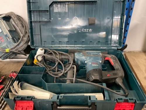 BOSCH GBH5-40D 110v CHIPPING HAMMER & CASE