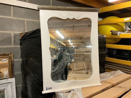 APPROX. 600 x1800mm WOODEN FRAMED WALL MIRROR