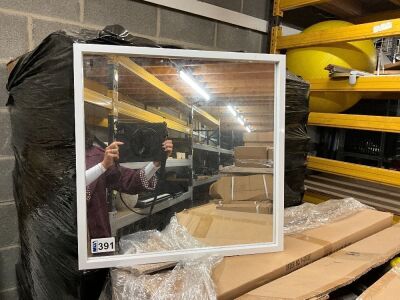 APPROX. 550 x 550mm WALL MIRROR