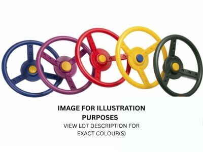 APPROX. 440No. PLASTIC STEERING WHEELS ODP5015 GREEN