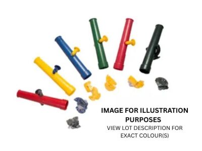APPROX. 930No.PLASTIC TELESCOPES ODP5020 ASSORTED COLOURS GREEN & YELLOW